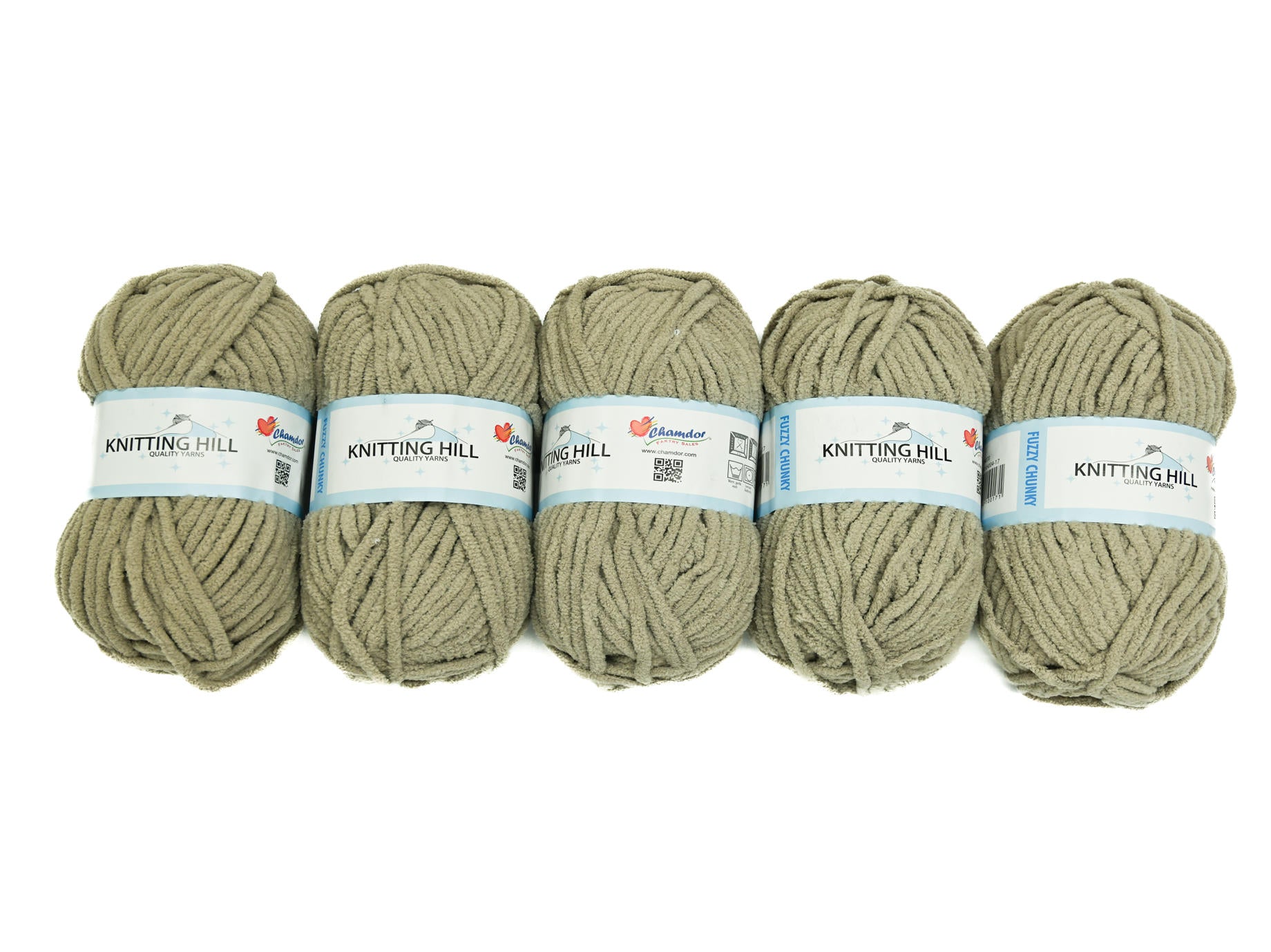 5pc 100g Fuzzy Chunky