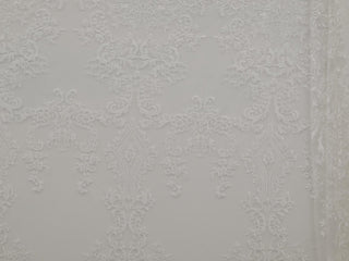 130cm Amaya Embroidered Tulle  BF484-2