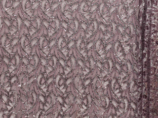 130cm Metallic Guipure Sequins Lace BF591-1