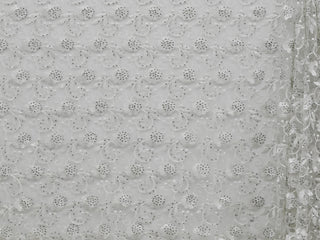 120cm Indo Embroidered Diamond Tulle BF660-2