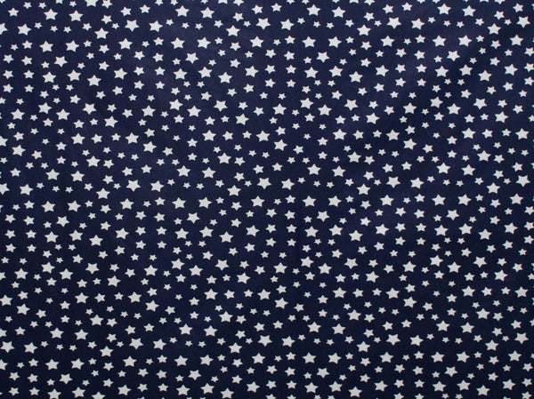 240cm White Stars Cotton Sheeting CU1189-18