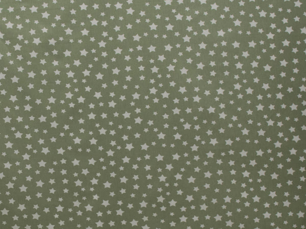 240cm White Stars Cotton Sheeting CU1189-19