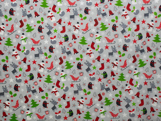 240cm 100% Cotton Christmas Print CU1398-12