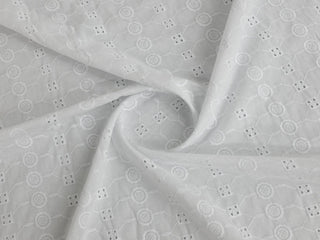 130cm 100% Cotton Embroidered Anglaise  DR2147-4