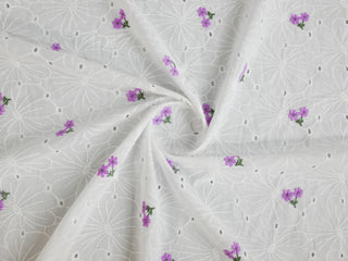 150cm 100%Cotton Embroidered Anglaise DR2174-4