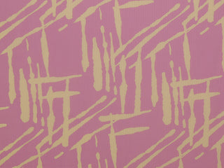 140cm Gold Lurex Printed Viscose DR2390-18