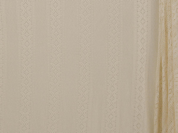 160cm Silver Foil Stretch Crochet Lace DR2401-1