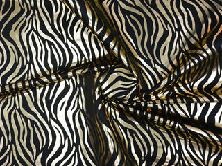 150cm Foil Print Duchess Satin DR2509-10