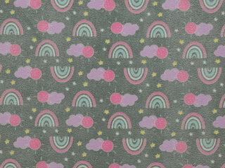150cm Printed Embroidered Mongolian Fleece DR2625-7
