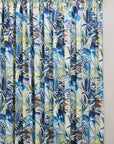 260X220cm La Collection De Fleurs Eyelet Lined Curtain