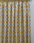 280X220cm Diamond Hues Taped Lined Curtain
