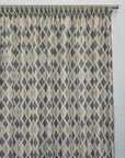 280X220cm Diamond Hues Taped Lined Curtain