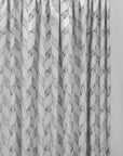 280X220cm Polygon Palladium Taped Lined Curtain
