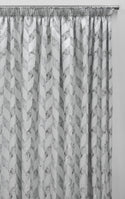 280X220cm Polygon Palladium Taped Lined Curtain