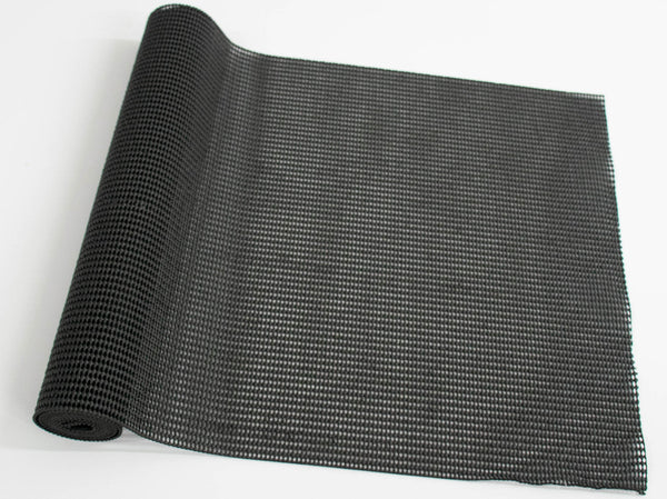 45x150cm Plain Anti Slip Mat Black