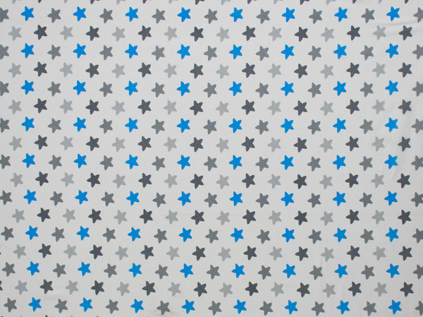 240cm 4F Printed Big Stars Poly Cotton SH308-1