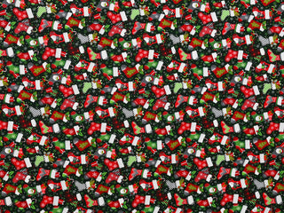 160cm 100% Cotton Xmas Waffle Weave SH346-2