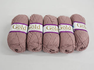 100G 5Pc Pure Gold Dk Rose