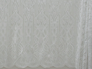 130cm Siena Embroidered Tulle BF488 -1