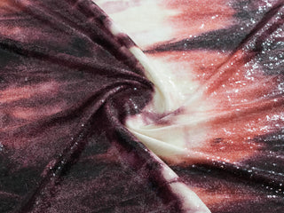 125cm Magic Tie-Dye Sequins Fabric BF567-6