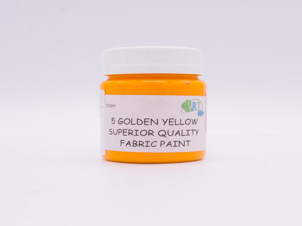 100Ml Fabric Paint Yellow