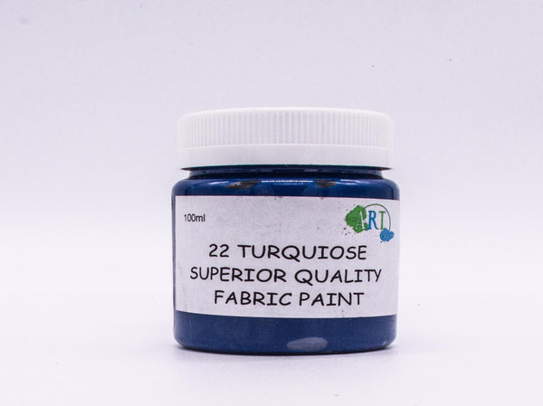 100Ml Fabric Paint Turquoise