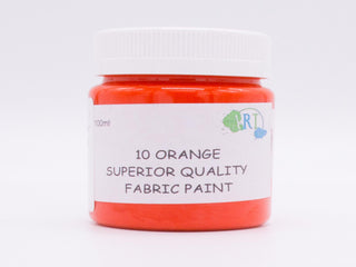 100Ml Fabric Paint Orange