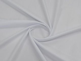 150cm Plain Pongee Lining White DR005-1