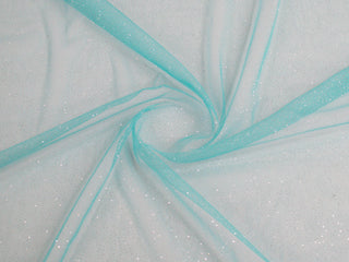 150cm Tulle With Silver GLitters DR1724-11