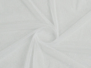 150cm Tulle With Silver GLitters DR1724-1