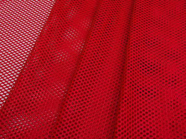 150cm Base Ball Fabric Red DR860-4