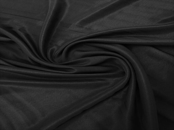 150cm Plain Pongee Lining Black DR005-2