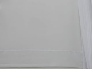 Plain Nett Curtain White LC027