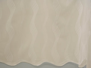Jacquard Lace Curtain Cream LC117