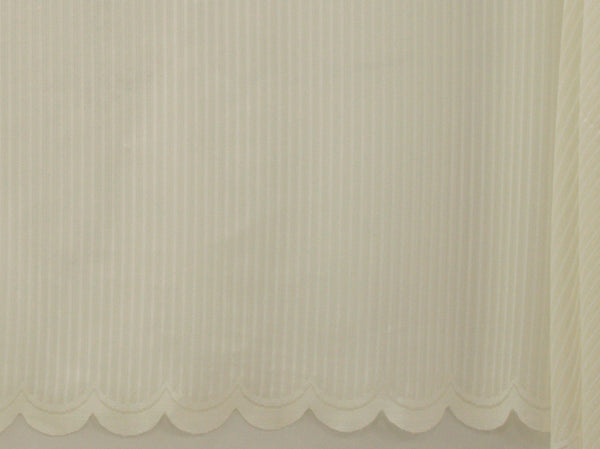 Jacquard Lace Curtain Cream LC122