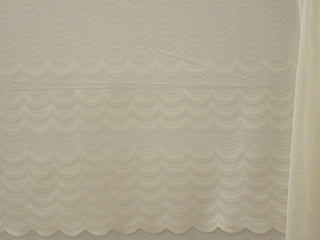 Jacquard Lace Curtain Cream LC130
