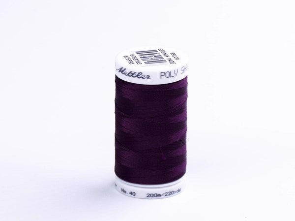 200M Mettler Poly  Sheen Thread Purple Mt 2715