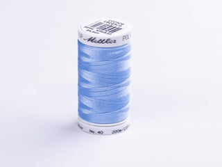 200M Mettler Poly  Sheen Thread Blue Mt 3640