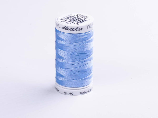 200M Mettler Poly  Sheen Thread Blue Mt 3640