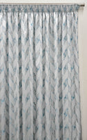 280X220cm Polygon Palladium Taped Lined Curtain