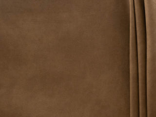 142cm Russet Leather Look Upholstery UP649-7